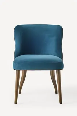 Meryl Velvet Walnut Dining Chair product