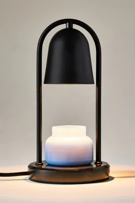 Metal Arch Candle Warmer Lamp - Black, Metal by Anthropologie, alternate view