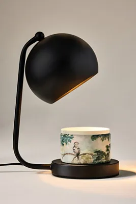 Metal Dome Candle Warmer Lamp - Black, Metal by Anthropologie, alternate view
