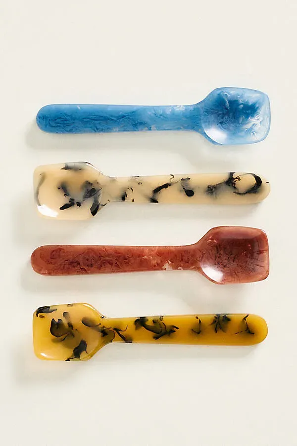 Mignon Resin Spoons Set of 4 by Anthropologie