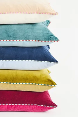 Milo Trova Cushion - Beige, Velvet product
