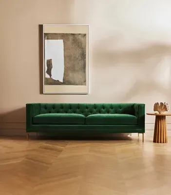 Mina Two-Cushion Sofa - Beige product