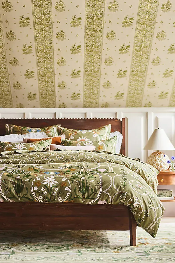 MINDTHEGAP Cotton Percale Printed Duvet Cover - Super King product
