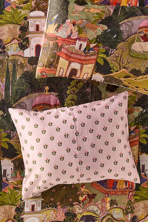 MINDTHEGAP King Size Printed Shams Set of 2 - Cotton Sateen by Anthropologie, image 2