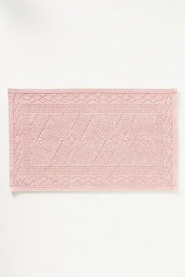 Misona Bath Mat - Pink, Cotton product