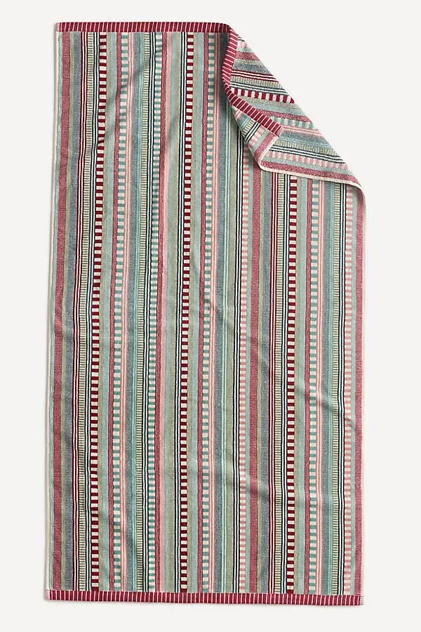 Mixed Stripe Woven Towel Collection - Cotton by Anthropologie, alternate view