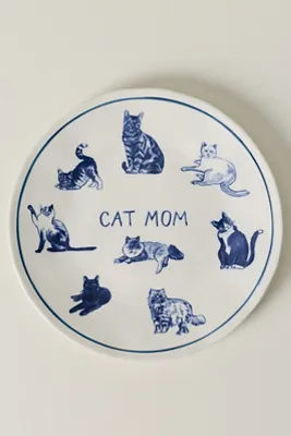 Molly Hatch Dog and Cat Mom Dessert Plates - Stoneware product