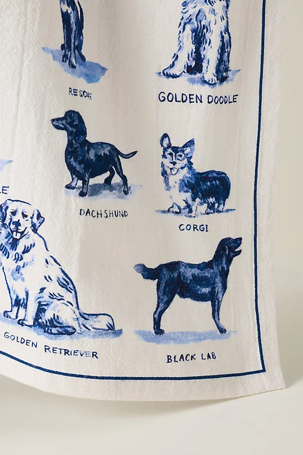 Molly Hatch Tea Towel - Blue, Cotton product