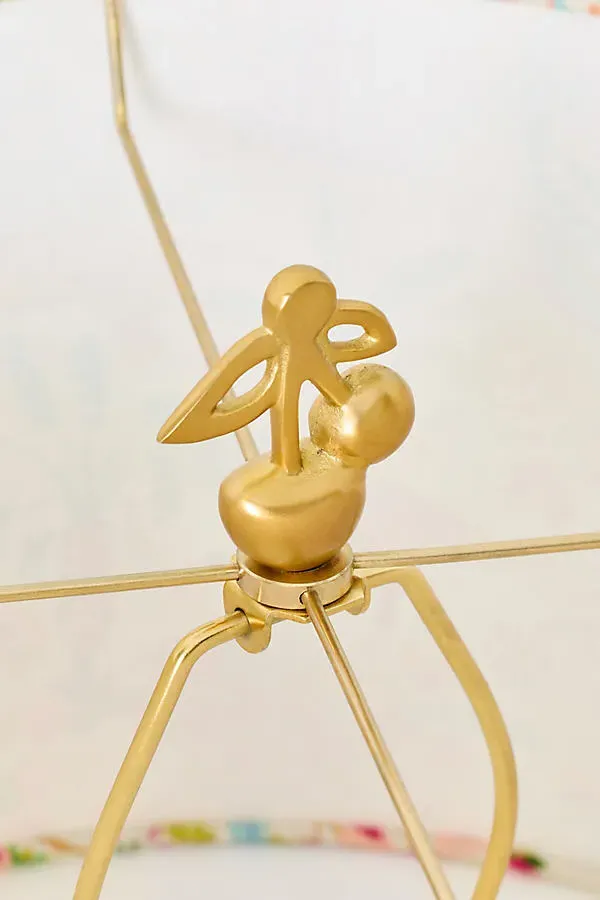 Mon Cheri Cherry Decorative Light Finial - Gold, Brass product
