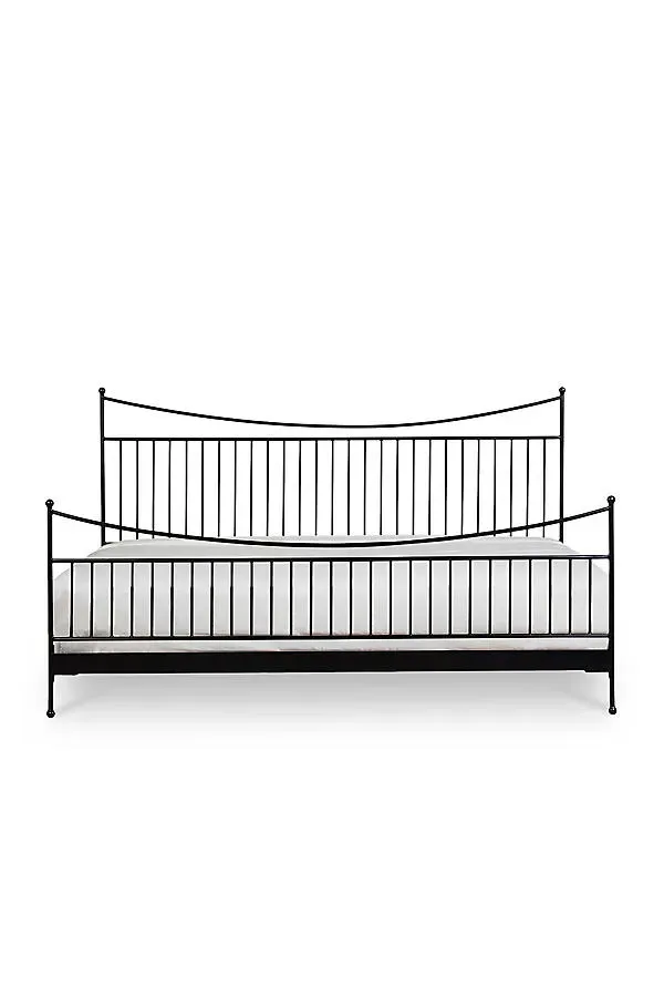 Monet King Size Bed Frame - Black by Anthropologie
