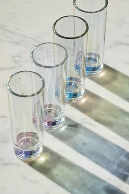 Morgan Shot Glasses Set of 4 - Ivory, Borosilicate Glass product