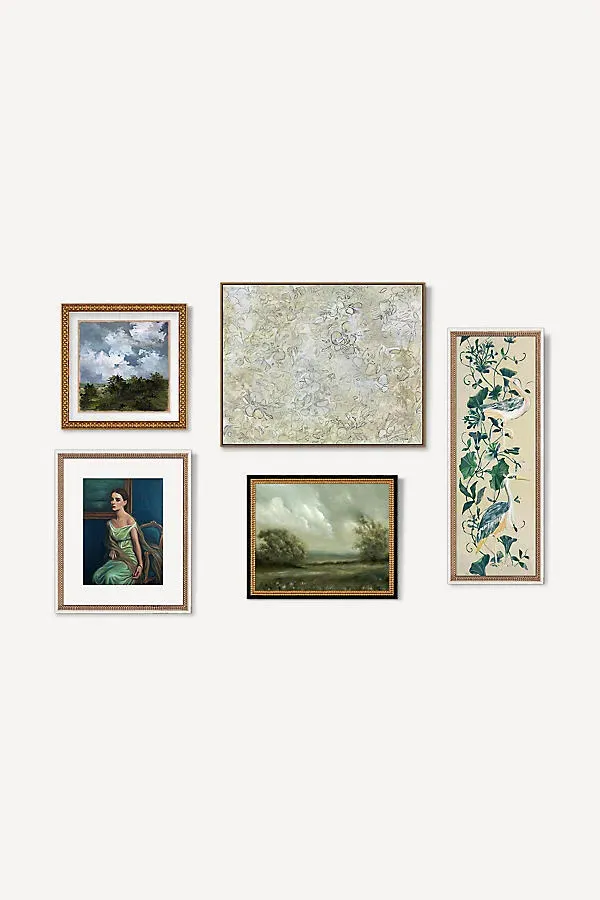 Muted Beauty Gallery Wall Art Set - Green product