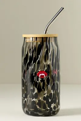 Mystic Icon Juice Glass Tumbler with Lid - Red product