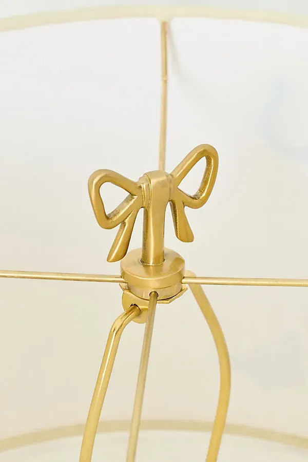 Natalia Bow Light Finial - Brushed Brass product