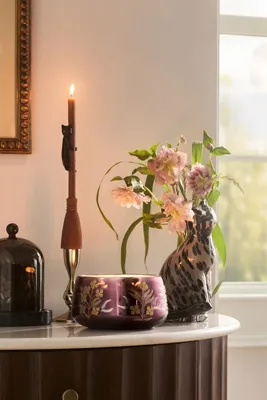 Naya Taper Candle Holder - Gold, Brass-Finished Aluminium product