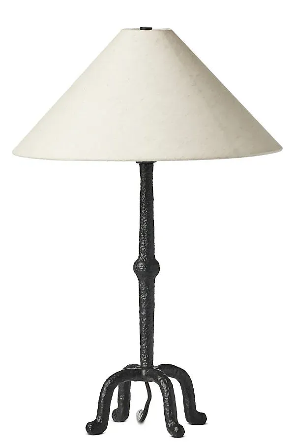 Neville Candlestick Table Lamp - Black by Anthropologie, alternate view