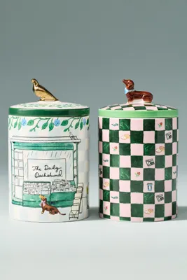 Newsstand Gourmand Cozy Matcha Ceramic Candle - Pink product
