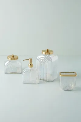 Noah Toothbrush Holder - Clear, Glass product