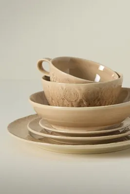 Old Havana Dinner Plates Set of 4 - Beige product