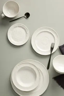 Old Havana Dinner Plates Set of 4 - White product