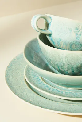 Old Havana Set of 4 Mugs - Mint by Anthropologie, image 2