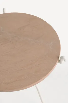 Ollie Indoor/Outdoor Side Table - Beige, Sandstone product