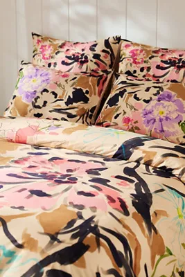 Organic Cotton Printed Percale EU Double Duvet Cover product