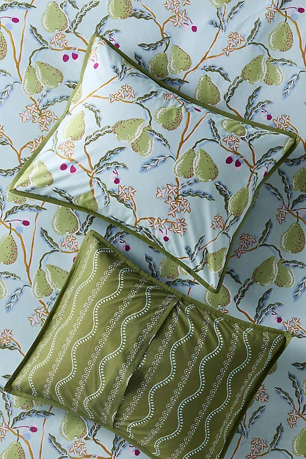 Organic Cotton Printed Percale Pillowcases Set of 2 - Queen product