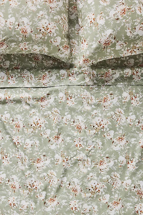 Organic Cotton Sateen Printed Sheet Set - Double product