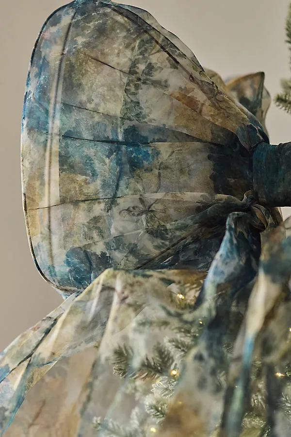 Organza Bow Tree Topper - Polyester by Anthropologie, image 2