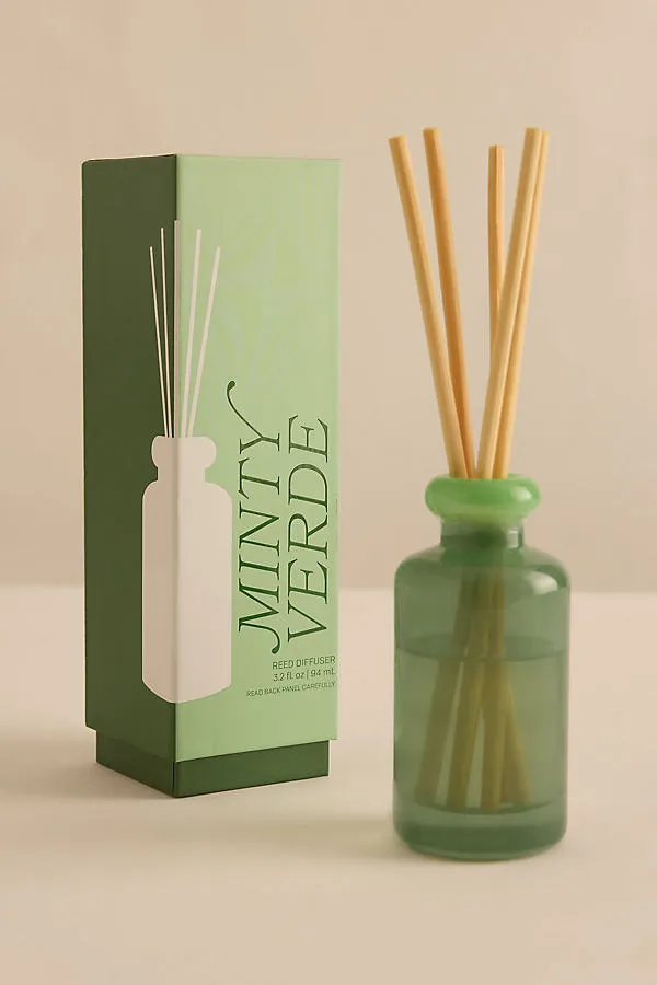 Paddywax Minty Verde Reed Diffuser - Green product