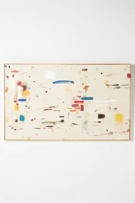 Painters Palette Abstract Wall Art - Canvas product