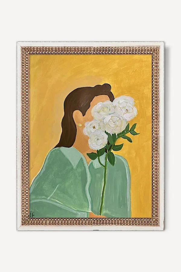 Paloma Villarreal White Flowers Wall Art - Acrylic product