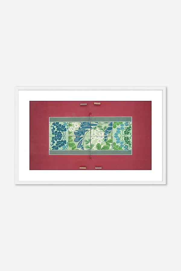 Patterned Courts Wall Art - Green product