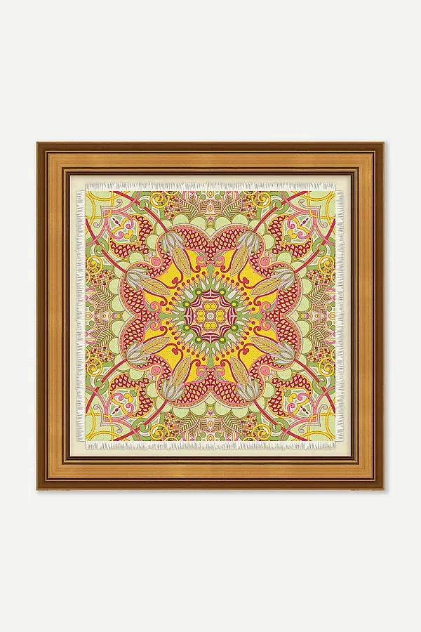 Patterned Scarf Multicolor Wall Art product