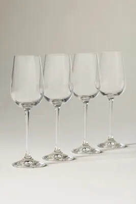 Peony Aperitif Glasses Set of 4 - Clear, Cristallin Glass by Anthropologie, alternate view