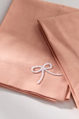 Perla Napkins Set of 4 - Orange, Cotton product