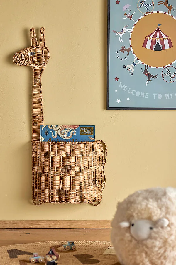 Philine Rattan Wall Basket product