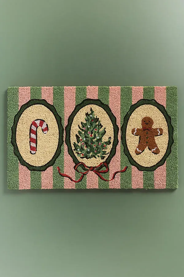 Picture Perfect Coir Printed Doormat - Green product