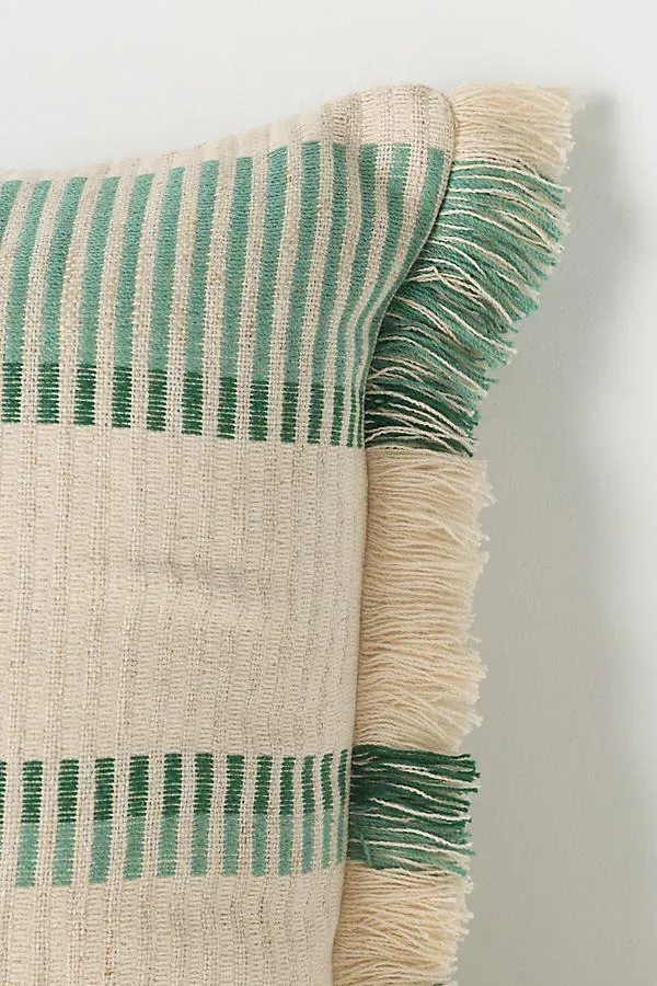 Pieced Stripe Cushion Cover - Cotton, Lyocell, Linen product