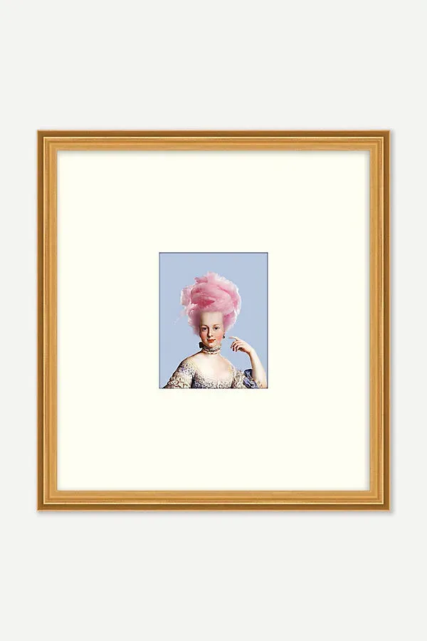 Pink Crown Wall Art - Matte Paper product