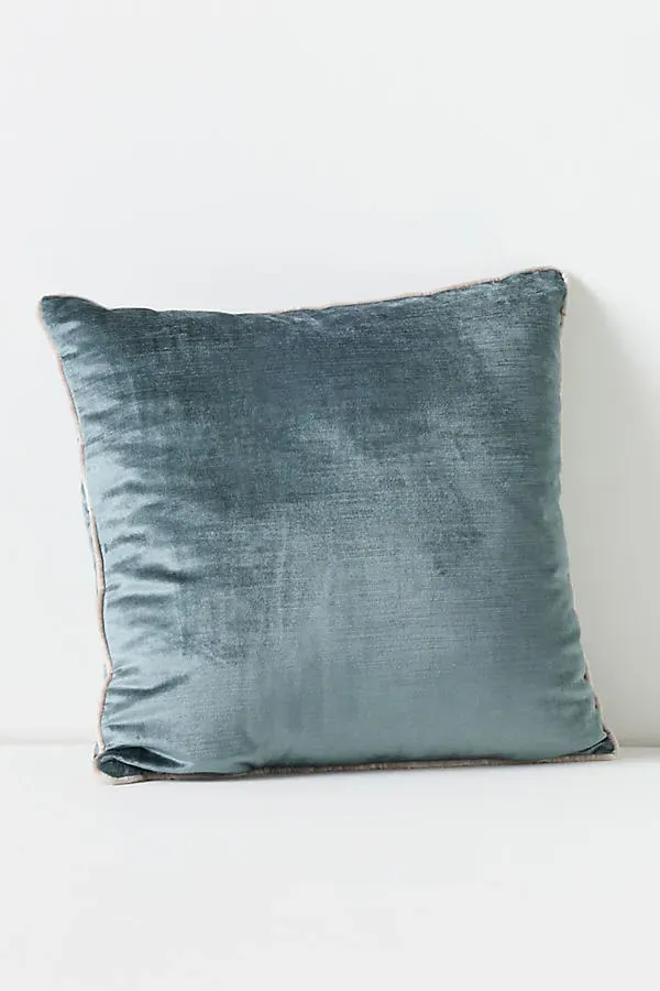 Piped Velvet Cushion - Cotton, Rayon product