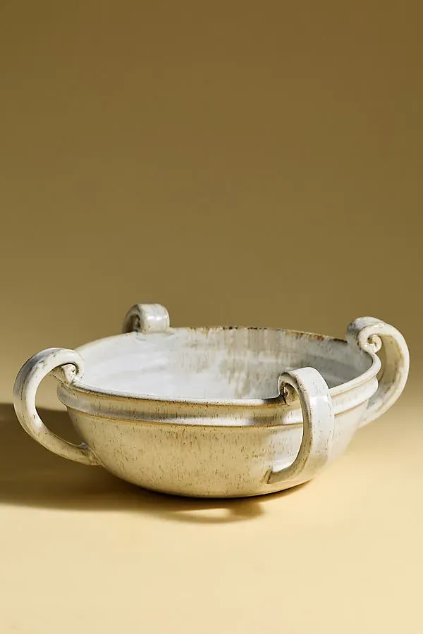 Pipen Ceramic Centerpiece - Ivory by Anthropologie