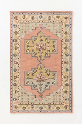 Piper Persian-Inspired Wool Rug - Pink, Cotton/Wool product