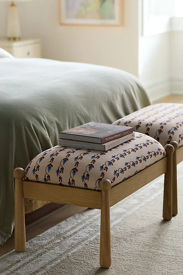 Pippa Florence Ottoman - Cotton by Anthropologie