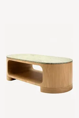 Poros Oval Coffee Table - Oak product
