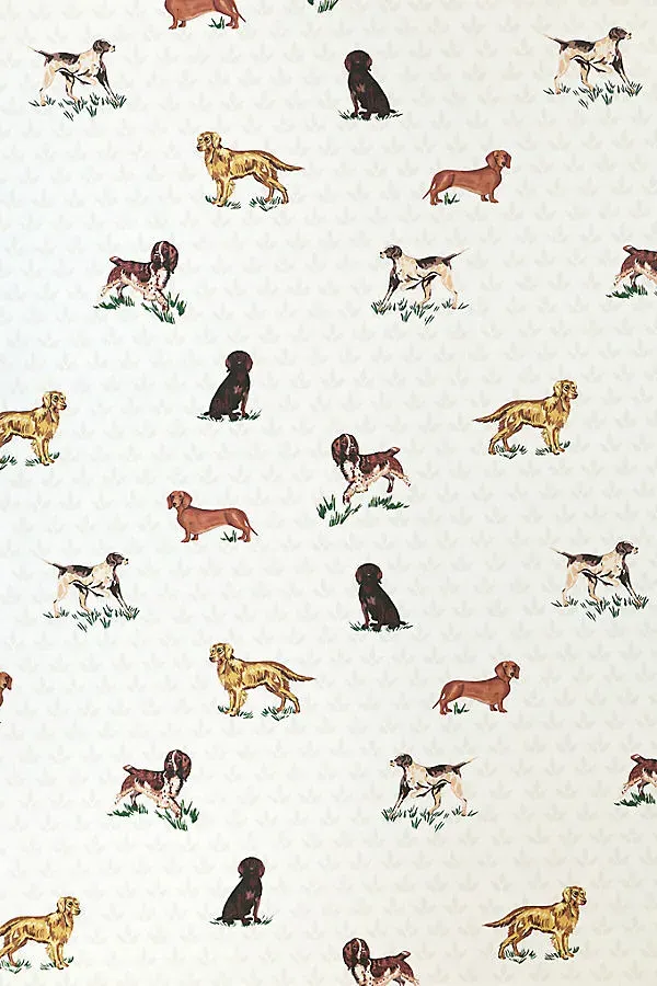 Portobello Dogs Wallpaper - Blue product