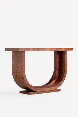 Prescott Burl Console Table - Brown product