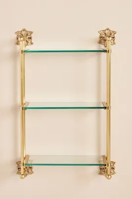 Primrose Bath Shelf - Gold by Anthropologie, alternate view