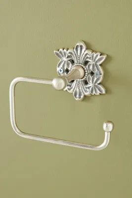Primrose Toilet Paper Holder - Silver, Brass product